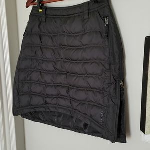 SKHOOP The Original Skirt Company Down Quilted Mini Ski Skirt